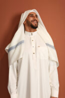 Qamis Goral - Hommes Long Qamis en Classic White