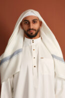 Qamis Goral - Hommes Long Qamis en Classic White